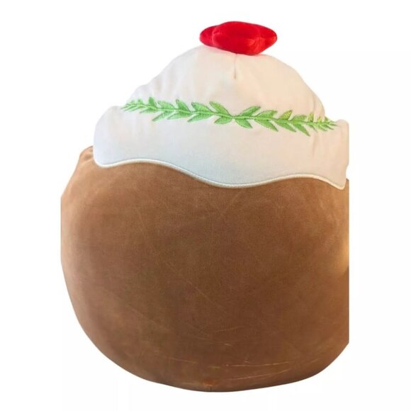 Squishmallows 16" Maldon The fruit cake brown and white Christmas 2024 NWT - Picture 2 of 6